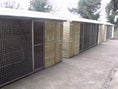 Load image into Gallery viewer, Wymbury Double Dog Unit 2 Bay Kennel - 21ft(w) x 5ft(d)
