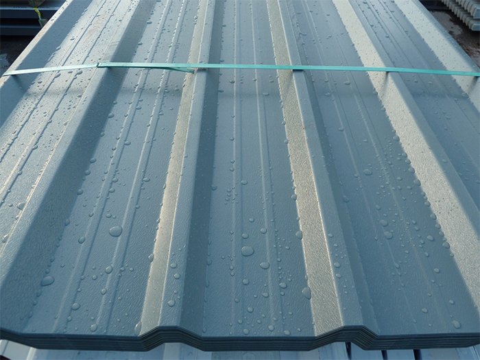juniper green polyester roof sheet